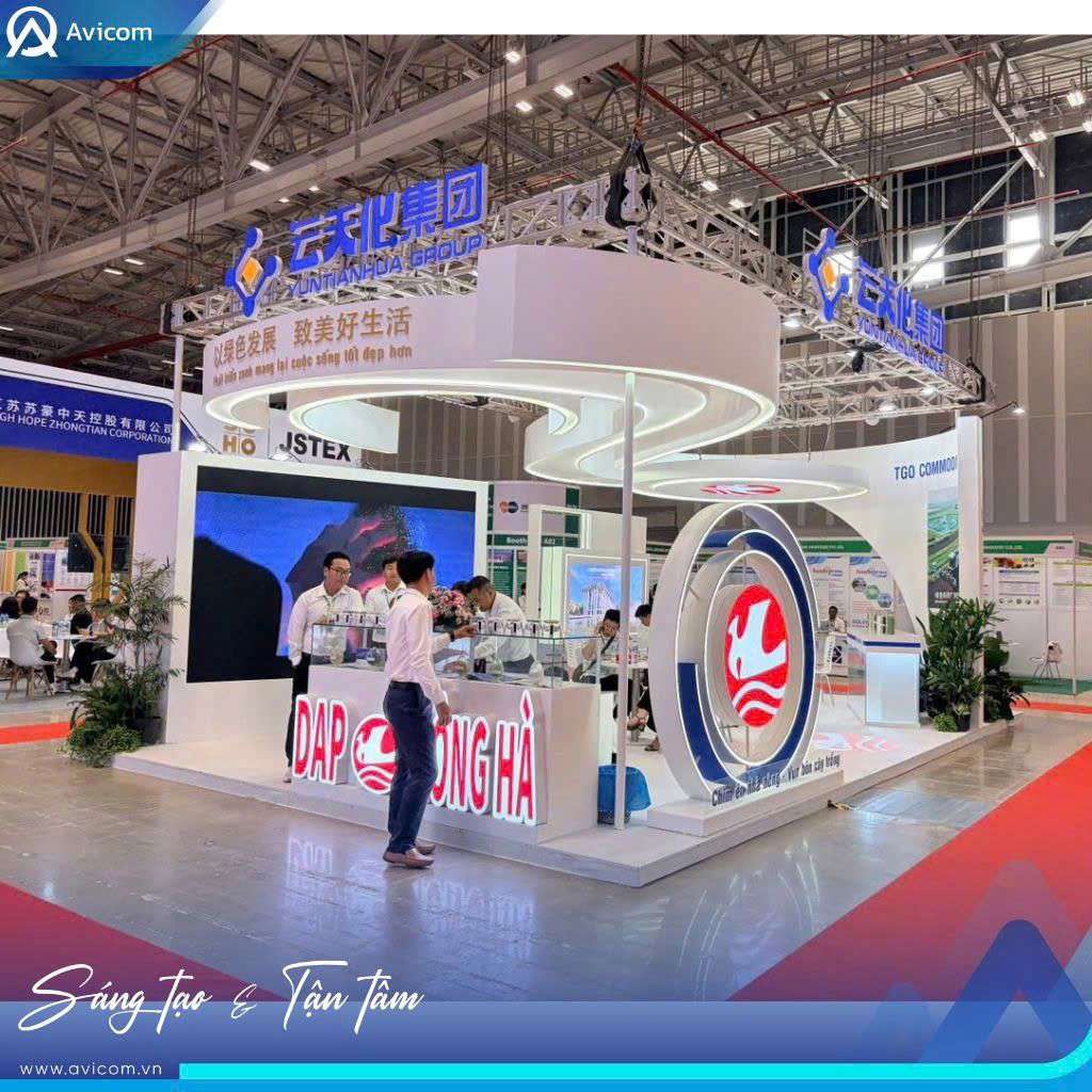 Thiết kế thi công gian hàng VINACHEM EXPO 2026 tại SECC